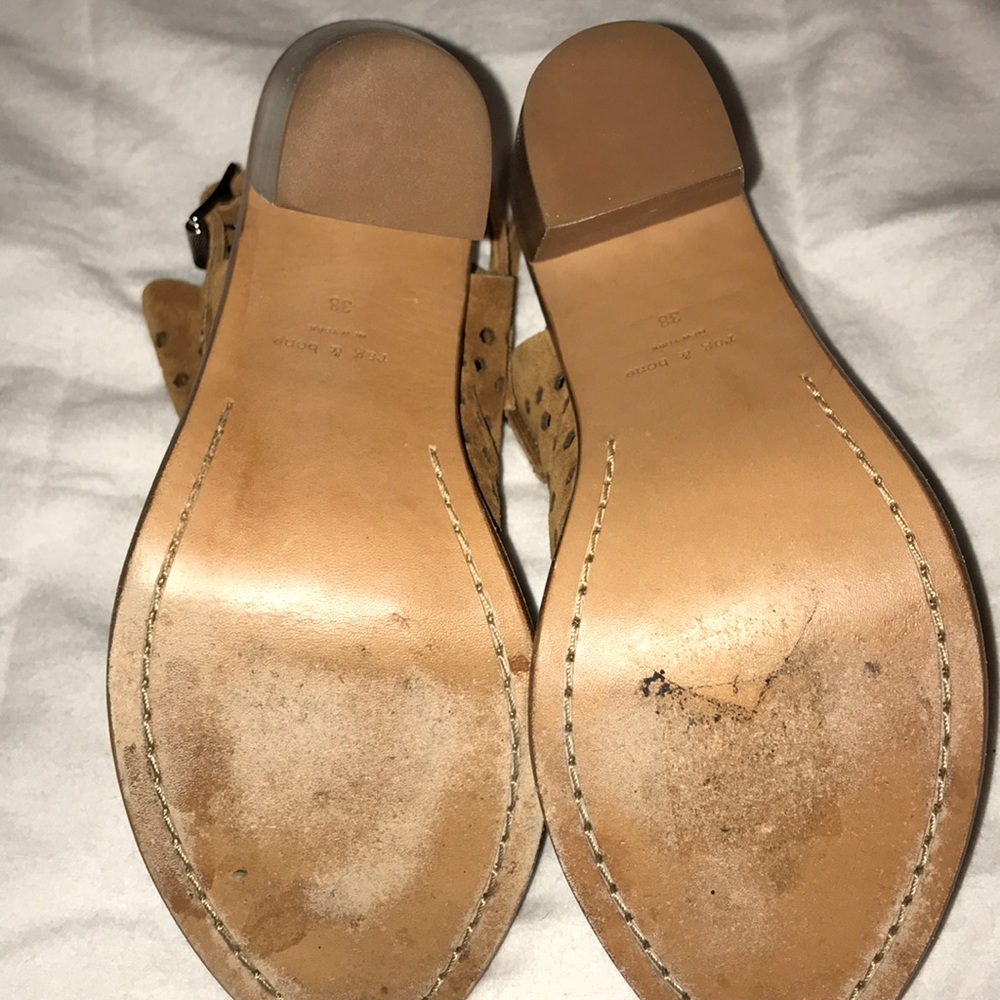 Rag And Bone Open Toe Booties - image 7